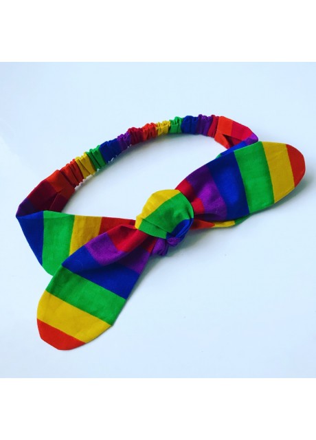 Handmade Rainbow Headband